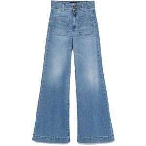 Seafarer Blue Denim - Flared Jeans Women